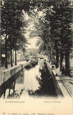 Monnikendam. Doelen en Zonnepad - boten - ongelopen, Verzenden, 1920 tot 1940, Ongelopen, Overijssel