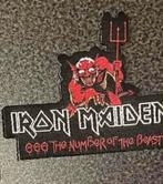 Iron maiden the number of the beast patch, Ophalen of Verzenden, Nieuw