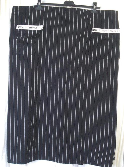 NIEUW! KOKSSLOOF 🧐zwart met witte krijtstreep, Kleding | Heren, Overige Herenkleding, Nieuw, Verzenden