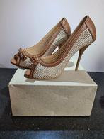 Elegante open teen pumps – maat 37, Pumps, Bruin, Nieuw, Ophalen of Verzenden