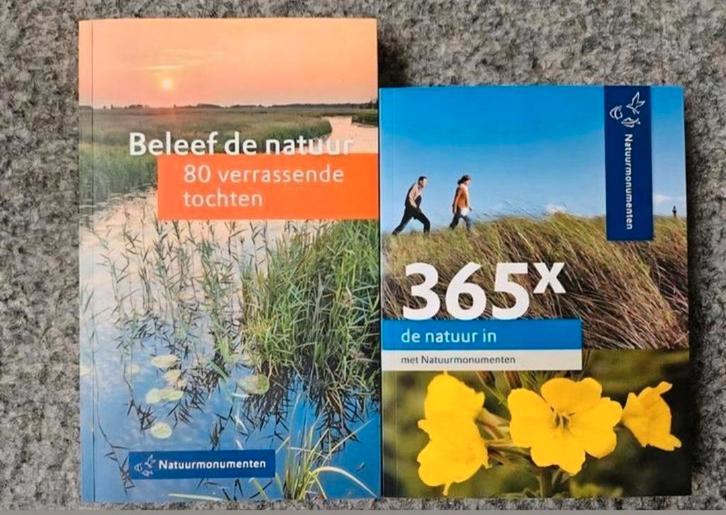 Beleef de natuur en 365 x de natuur in met Natuurmonumenten, Boeken, Overige Boeken, Zo goed als nieuw, Ophalen of Verzenden