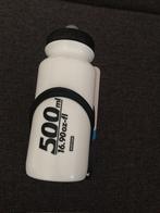 Bidon wit zwart bottle drinkbeker bidons sportbeker, Verzenden, Nieuw
