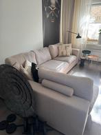 Crème Hoekbank - Comfortabel & Stijlvol!, 250 tot 300 cm, Hoekbank, 75 tot 100 cm, Ophalen of Verzenden