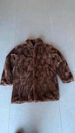 Bruine bontjas - Maat M, Carnaval, Maat 48/50 (M), Nieuw, Ophalen of Verzenden