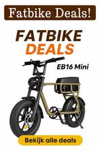 NIEUWE EB16 FATBIKE MINI, Fietsen en Brommers, Minibikes, Midibikes en Pitbikes, Ophalen, Zo goed als nieuw, Overige typen