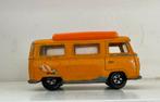 Oranje Volkswagen camper uit 1970, Hobby en Vrije tijd, Modelauto's | 1:43, Gebruikt, Matchbox, Ophalen of Verzenden, Bus of Vrachtwagen