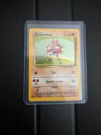 Hitmonchan #7 Pokemon Base Set, Ophalen of Verzenden, Zo goed als nieuw, Losse kaart