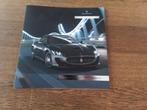 Folder Maserati Granturismo MC Stradale, Ophalen of Verzenden, Overige merken