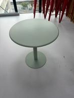 Titel: Groene mintkleurige eettafel – 70 cm diameter, Huis en Inrichting, Tafels | Eettafels, Ophalen, 50 tot 100 cm, Rond, 50 tot 100 cm