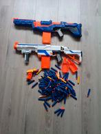 Nerf 2x met accessoires, Ophalen, Gebruikt