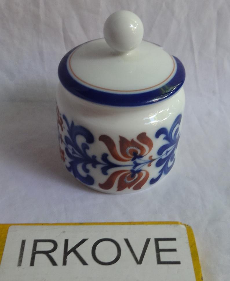 KAISER PORSELEIN MOSTERD POTJE * Gemerkt *, Huis en Inrichting, Keuken | Servies, Verzenden, Overige typen, Nieuw, Overige stijlen