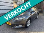 Ford Focus Wagon Titanium 2017 NIEUWSTAAT, 125 pk, Gebruikt, Zwart, Leder en Stof