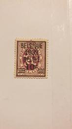 1958 belgische leeuw overdruk 10 over 40 uit 1932, Verzenden