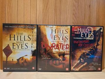 The Hills Have Eyes Trilogy - Horror Thriller - 3 DVD Set  beschikbaar voor biedingen