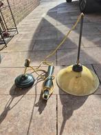 Klassieke Hanglamp, Ophalen, Gebruikt, Glas, 50 tot 75 cm
