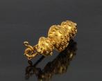 Doekspeld 14k goud antieke broche dames heren ca. 1900, Sieraden, Tassen en Uiterlijk, Antieke sieraden, Verzenden, Goud, Broche