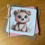 Craftlab kaartje 11x11cm 3 ted beer, Ophalen of Verzenden, Nieuw, Overige thema's