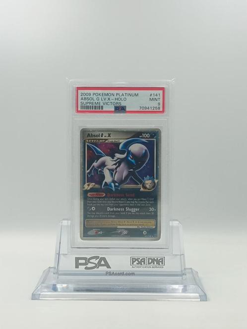 Absol G LV. X 	Platinum Supreme Victors PSA 9, Hobby en Vrije tijd, Verzamelkaartspellen | Pokémon, Nieuw, Losse kaart, Ophalen of Verzenden
