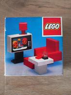 Lego 274 Colour T.V. and Chair met doos + instructieboekje, Ophalen of Verzenden, Zo goed als nieuw, Complete set, Lego