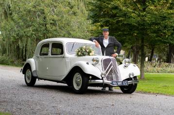 Trouwauto huren Trouwvervoer Citroën Traction DS Cabriolet beschikbaar voor biedingen