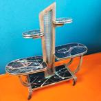 Vintage Plantentafel Jaren 50/60 planten standaard tafel rek, Huis en Inrichting, Ophalen, Retro fifties sixties midcentury Webe Louis van Teeffelen