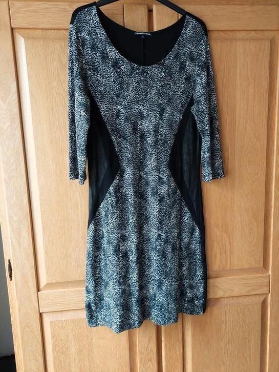 maat 40/42, Tramontana, Kleding | Dames, Jurken, Gedragen, Maat 42/44 (L), Zwart, Knielengte, Ophalen of Verzenden