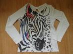 T-shirts lange mouw maat 128 voor meisje, Kinderen en Baby's, Ophalen of Verzenden, Zo goed als nieuw, Meisje, Shirt of Longsleeve