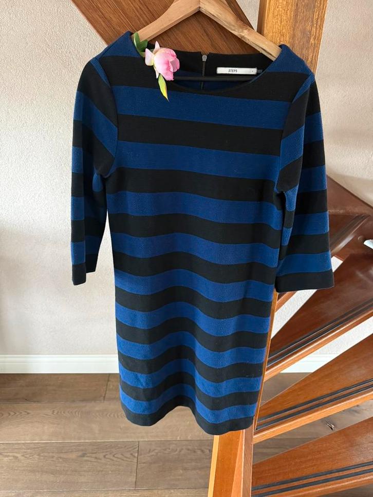 Donkerblauwe jurk van Steps maat:S, Kleding | Dames, Jurken, Ophalen of Verzenden