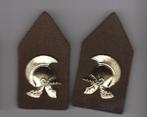 set kraagpatten genie, Verzamelen, Militaria | Algemeen, Ophalen of Verzenden, Landmacht, Nederland, Embleem of Badge