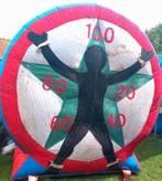 Springkussen Voetbalspel Luchtkussen met blower, Ophalen of Verzenden, Gebruikt