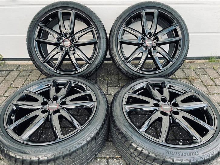 18 Inch Originele Mini Cooper JCW Velgen 225/40/18 5x112 !!!, Auto-onderdelen, Banden en Velgen, Banden en Velgen, Zomerbanden
