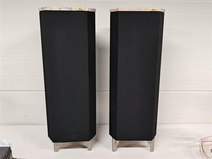 A7061 KEF Fausto Alto Luidsprekers, Audio, Tv en Foto, Luidsprekers, Gebruikt, Front, Rear of Stereo speakers, 120 watt of meer