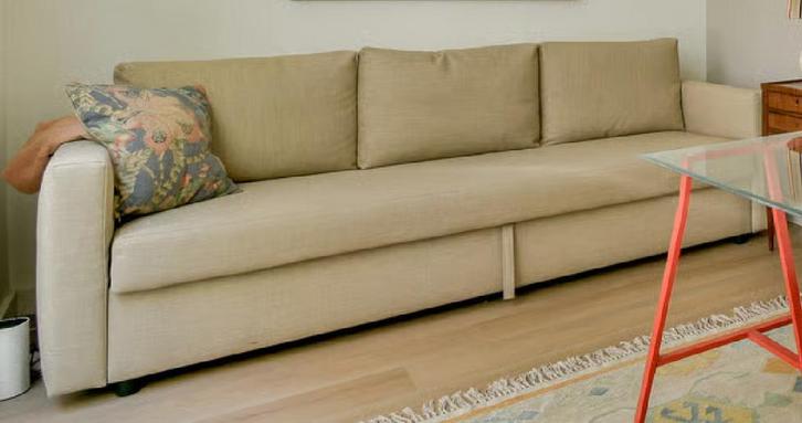 IKEA - Friheten slaapbank - €100, Huis en Inrichting, Slaapkamer | Slaapbanken, Zo goed als nieuw, 140 cm, 200 cm, Tweepersoons