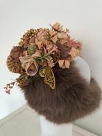 Bloemen Haarband Carnaval, Kleding | Dames, Ophalen of Verzenden, Nieuw, One size fits all, Hoed