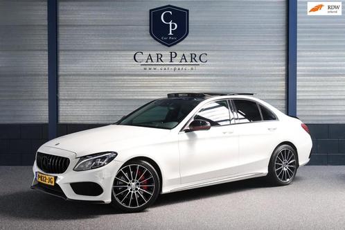 Mercedes-Benz C-klasse 250 / 43 AMG LED/SFEER/PANO/LEER+S.VE, Auto's, Mercedes-Benz, Bedrijf, Te koop, C-Klasse, ABS, Airbags