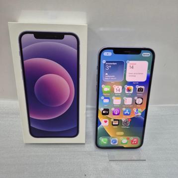 Apple iPhone 12 64GB Paars Accu 83% beschikbaar voor biedingen