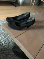 Zwarte pumps 39 hakken hakschoenen heels schoenen, Pumps, Verzenden, Zwart, Zo goed als nieuw