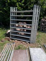 Layher steiger te koop, Ophalen of Verzenden, Zo goed als nieuw, Rolsteiger of Kamersteiger, 5 meter of hoger