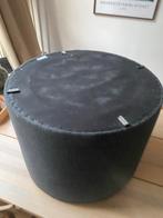 IKEA Grundsjö Poef Grijs (2x), Ophalen, Minder dan 50 cm, Rond, Zo goed als nieuw