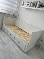 Ikea Hemnes bedbank wit, Huis en Inrichting, 160 cm, Hemnes, Gebruikt, Wit