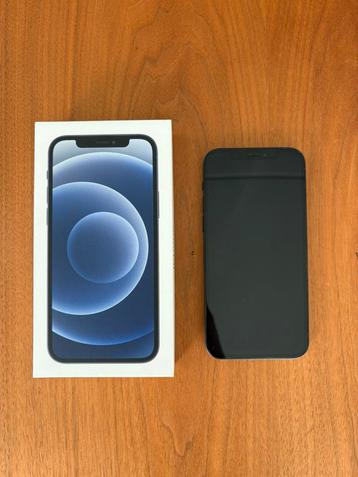 Super nette Apple iPhone 12 zwart beschikbaar voor biedingen