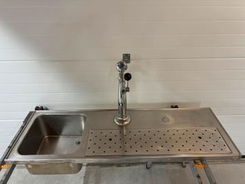 Lekbald tapblad biertap thuistap lekbak rvs spoelbak mancave beschikbaar voor biedingen