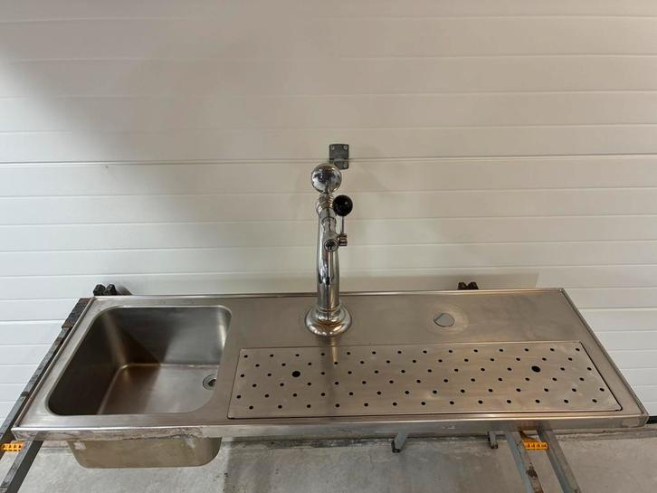 Lekbald tapblad biertap thuistap lekbak rvs spoelbak mancave, Hobby en Vrije tijd, Feestartikelen, Ophalen