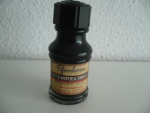 Gimborn stempelinkt.( ca. 1950 ), Antiek en Kunst, Antiek | Overige Antiek, Ophalen of Verzenden