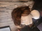 Pruik  echt haar, Sieraden, Tassen en Uiterlijk, Uiterlijk | Haarverzorging, Ophalen of Verzenden, Zo goed als nieuw, Pruik of Haarverlenging