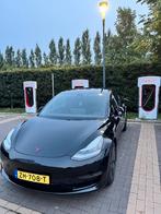 Tesla Model 3 2019 Long Range 75 kWh RWD BTW auto, Auto's, Automaat, 27 €/maand, Achterwielaandrijving, Zwart