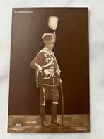 Wo1: ak adel kronprinz Wilhelm busby huzaar, Ophalen of Verzenden, Landmacht, Nederland, Foto of Poster