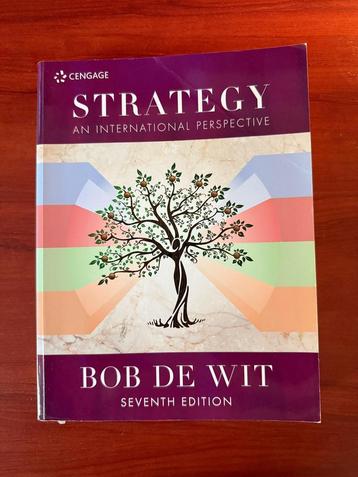 Strategy an international perspective beschikbaar voor biedingen