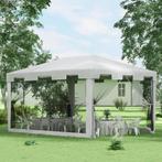 ❤️️ PAVILJOEN PARTYTENT WIT MET KLAMBOE 3X4 M, Tuin en Terras, Partytenten, Nieuw, 2 meter of meer, Paviljoen, Minder dan 5 meter