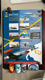 Poster sluiting Twente Reunie, Ophalen of Verzenden, Luchtmacht, Nederland